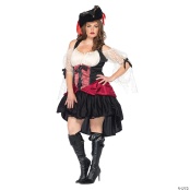 Women's Plus Size Gothic Ghost Costume