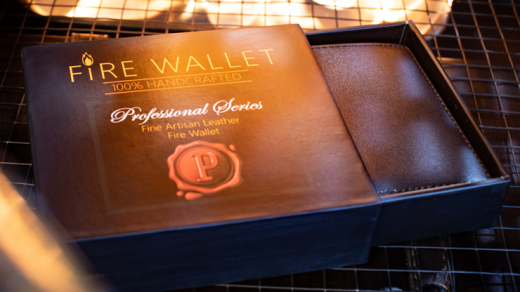 The Professional's Fire Wallet (Gimmick And Online Instructions) By Murphy's Magic Supplies Inc. - Trick