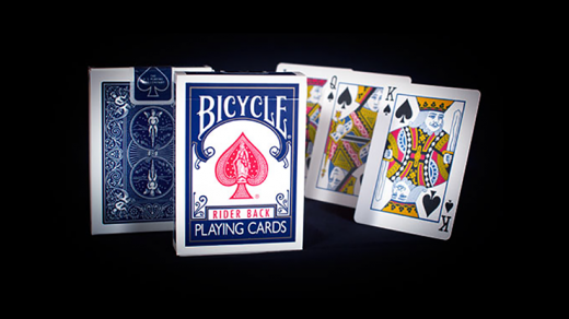 Bicycle Rider Back Playing Cards In Mixed Case Red/Blue (12Pk) by USPCC and Murphy's Magic Supplies, Inc.