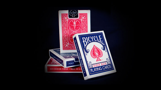 Bicycle Rider Back Playing Cards In Mixed Case Red/Blue (12Pk) by USPCC and Murphy's Magic Supplies, Inc.