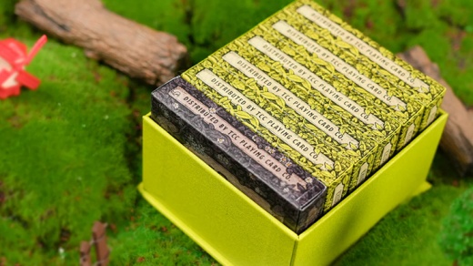 Childhood Playing Cards (Half Brick Standard + Gilded ) By Tcc & Lunzi