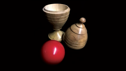 Deluxe Wooden Ball Vase By Merlins Magic - Trick