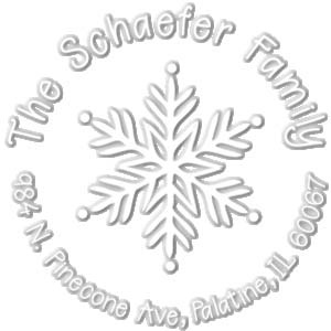 Extra Embosser Die - Schaefer Holiday Embosser