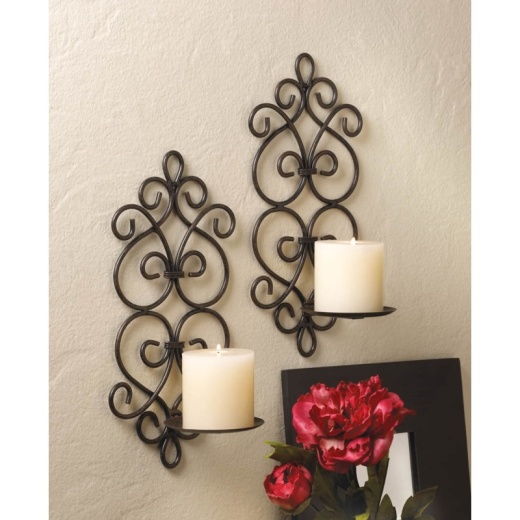 Scrollwork Wall Sconces by Accent Plus