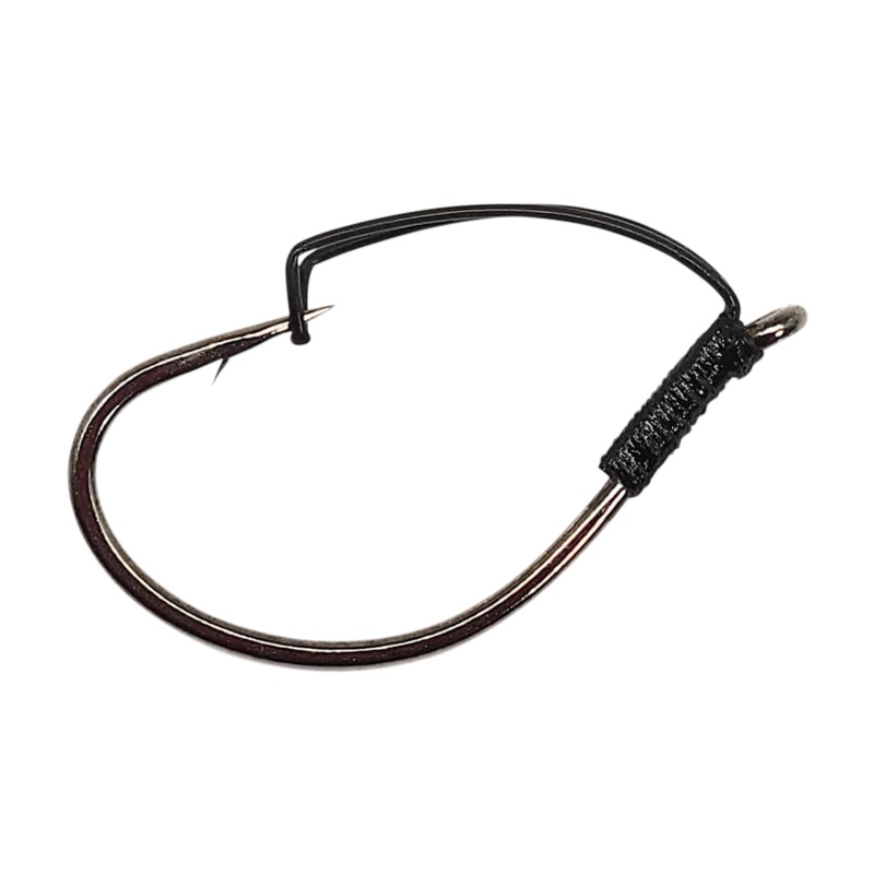 Gamakatsu Weedless Drop Shot Hooks - Black
