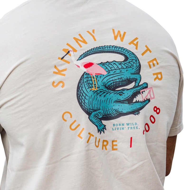 Skinny Water Culture Free Ridin Too T-Shirts