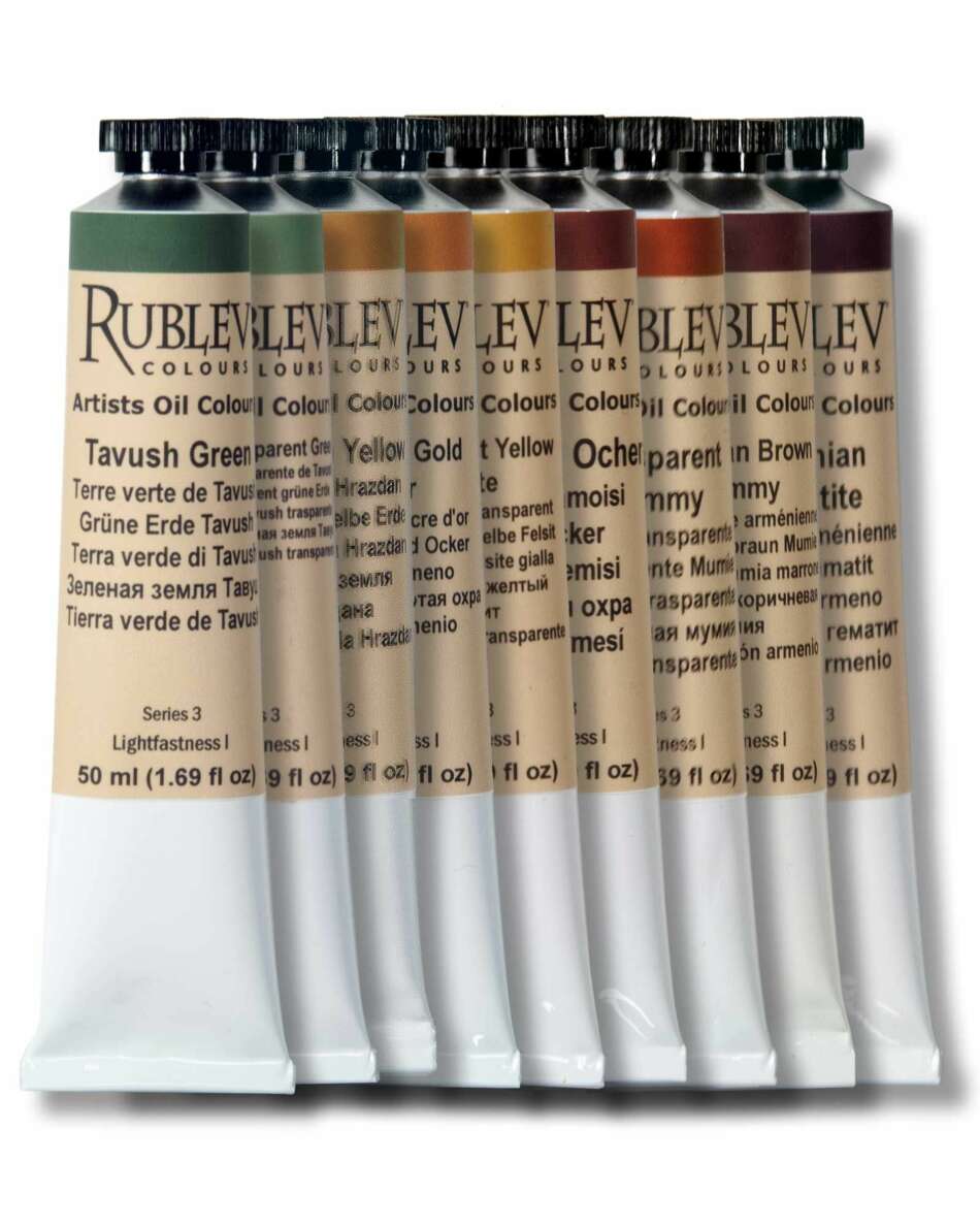 Titanium White Oil Paint  Rublev Colours Titanium Dioxide Oil