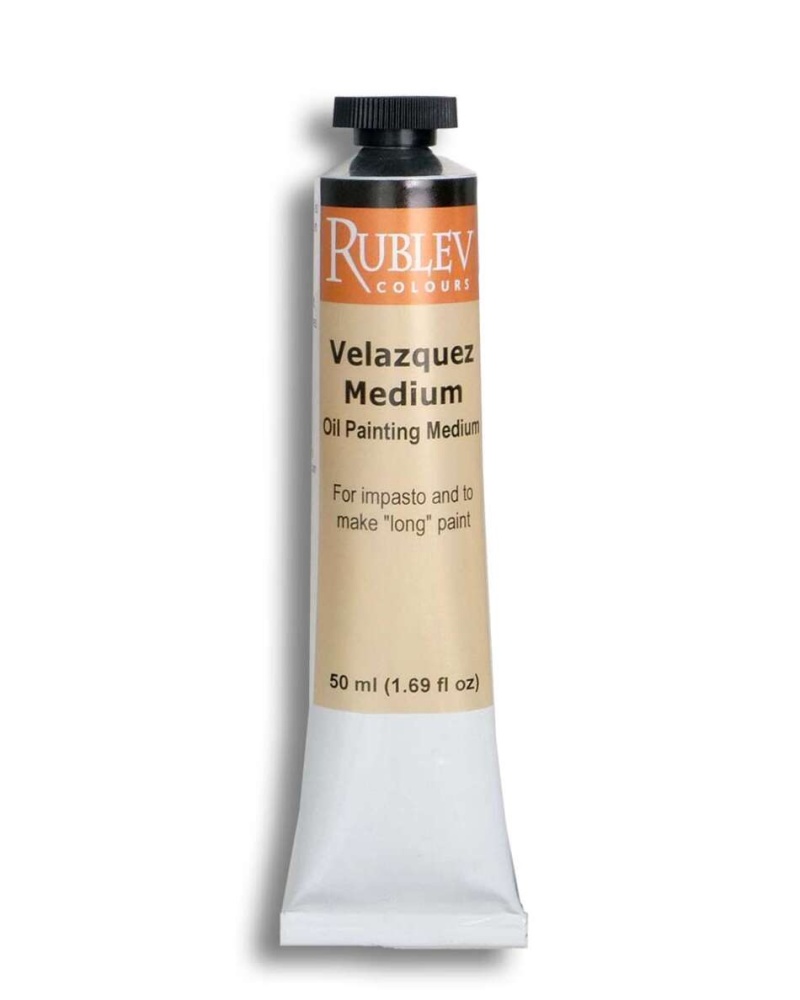 VeláZquez Medium - Professional Oil Painting Medium | Natural Pigments, Size: 50 Ml Tube