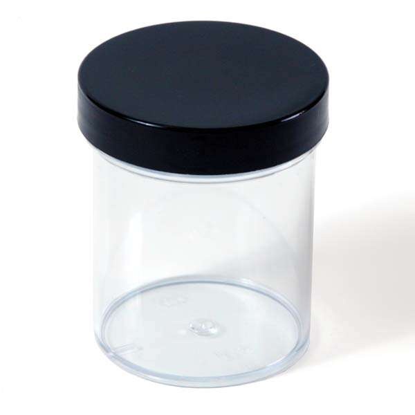 Wide Mouth Plastic Jar, Size: 4 Oz Vol Jar