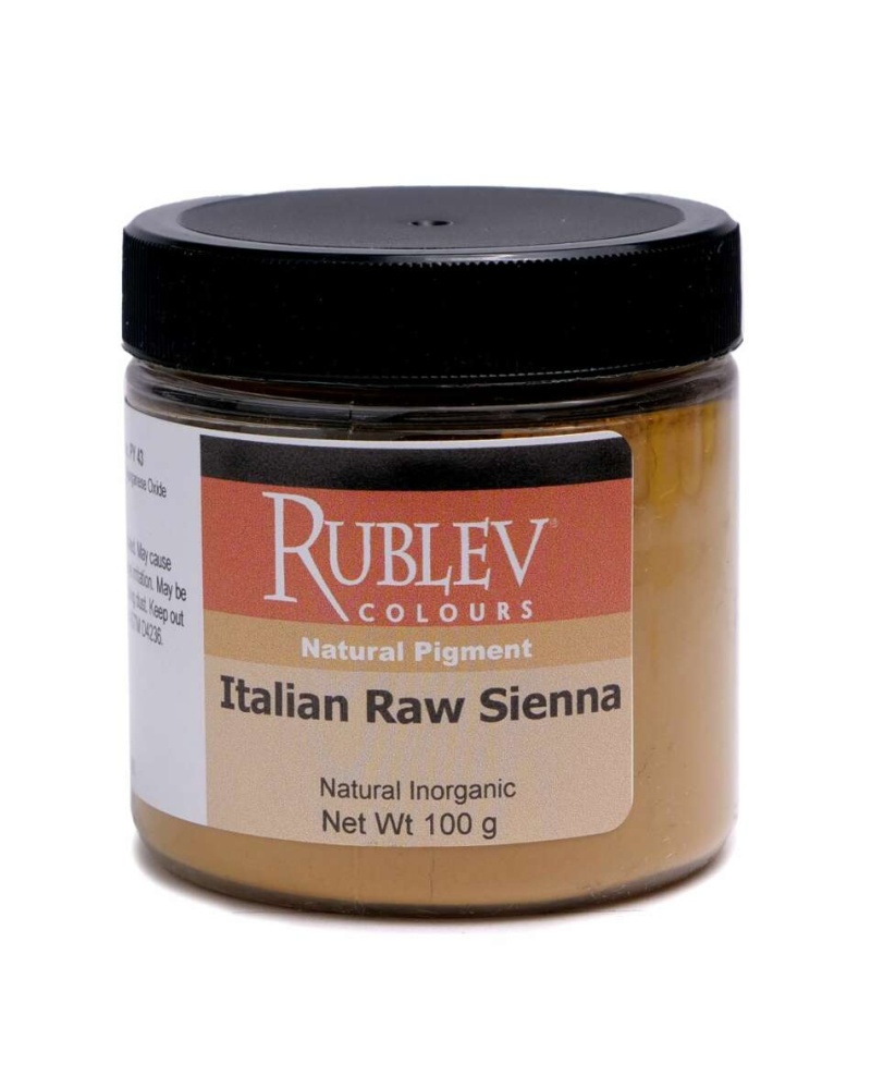 Italian Raw Sienna Pigment, Size: 100 G Jar