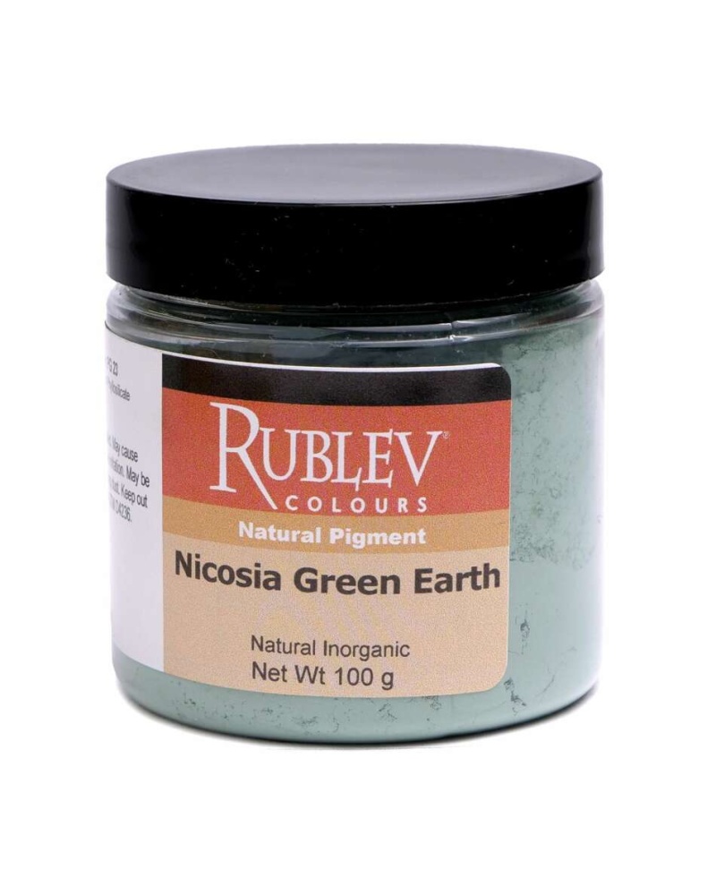 Nicosia Green Earth Pigment, Size: 100 G Jar