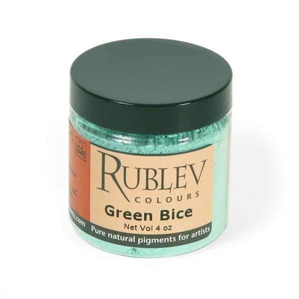 Green Bice Pigment, Size: 4 Oz Vol Jar
