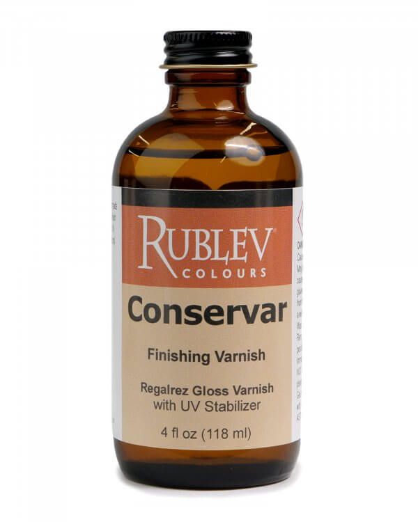 Rublev Colours Conservar Finishing Varnish Gloss 4 fl oz Conservar