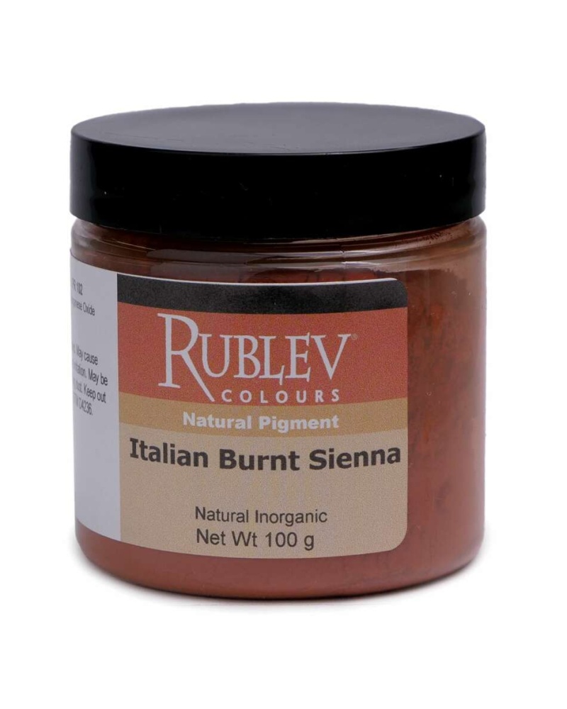 Italian Burnt Sienna Pigment, Size: 100 G Jar