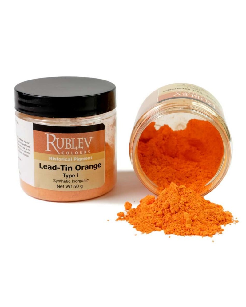  Lead-Tin Orange Pigment, Size: 100 G Jar