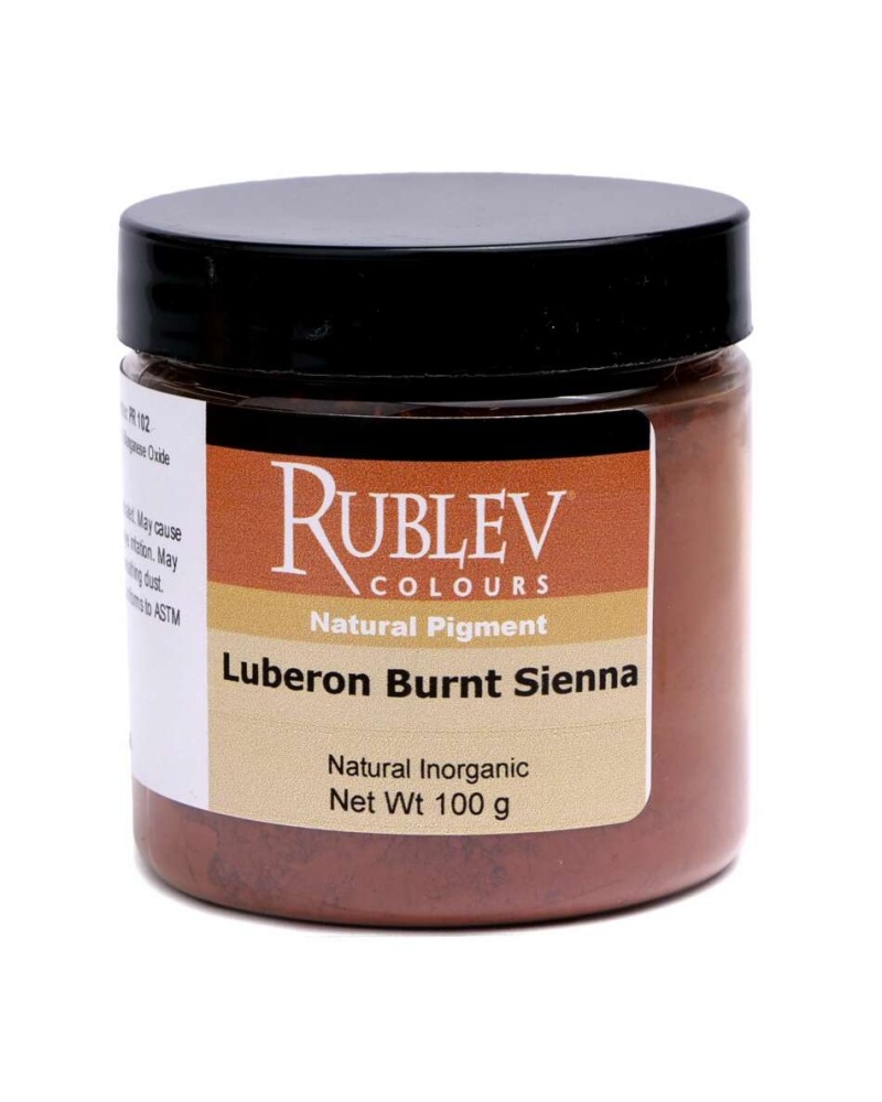 Luberon Burnt Sienna Pigment, Size: 100 G Jar