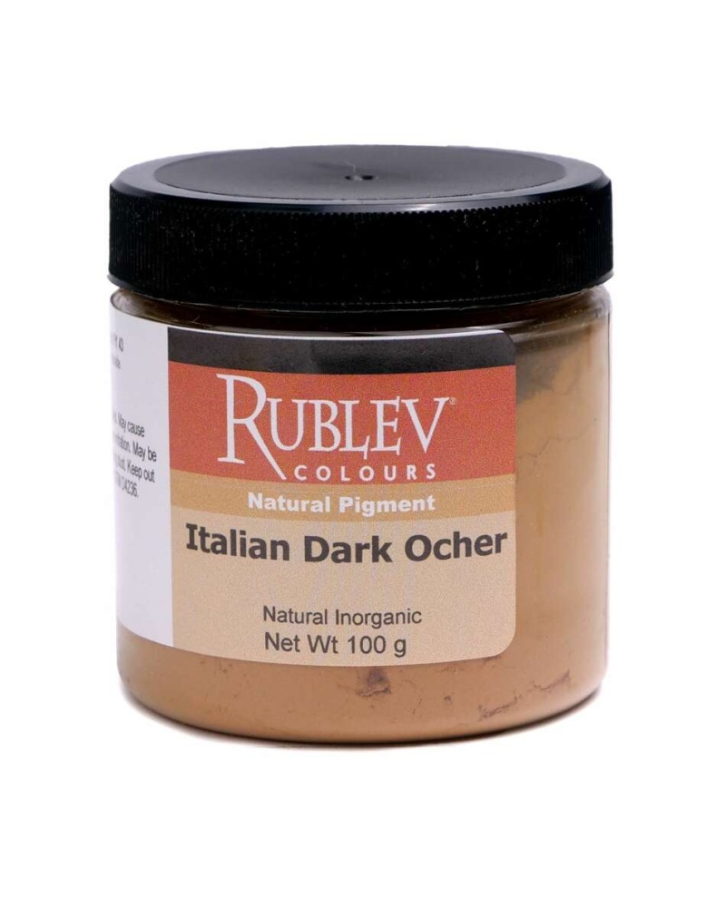 Italian Dark Ocher Pigment, Size: 100 G Jar