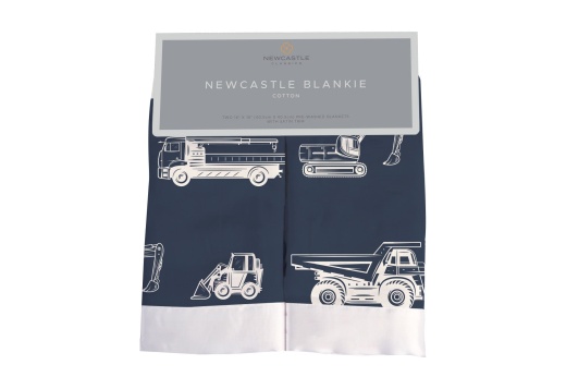 Newcastle Blankie - Soft Cotton Muslin Blanket for Kids