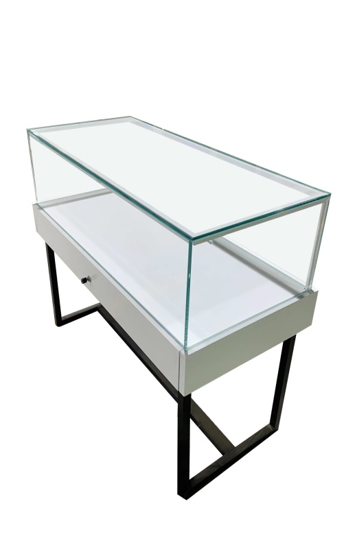 Aluminum Framed Jewelry Display Showcase