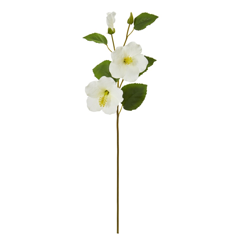 28” Hibiscus Artificial Flower (Set Of 12)