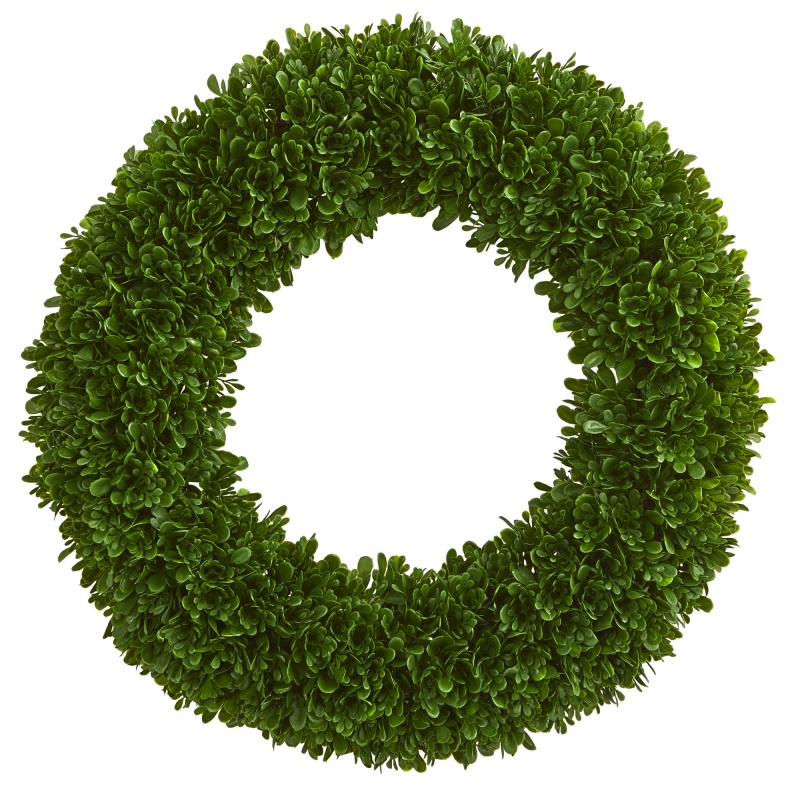 19.5” Tea Leaf Wreath