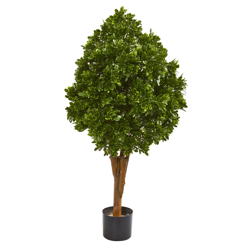 41” Tea Leaf Artificial Tree Uv Resistant (Indoor/Outdoor)