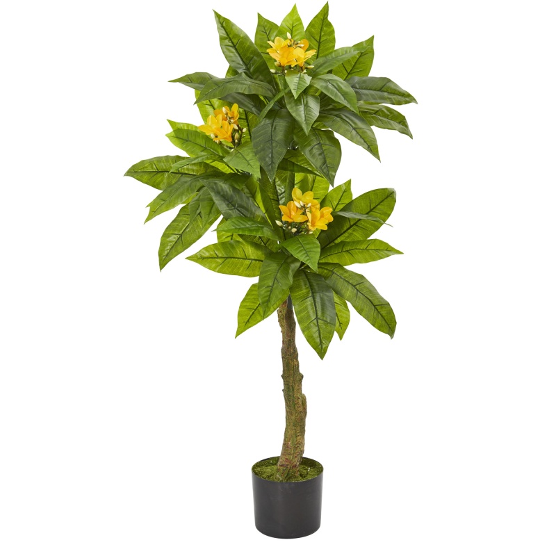 4' Plumeria Artificial Tree Uv Resistant (Indoor/Outdoor)