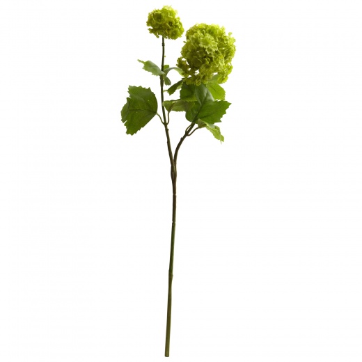18” Snowball Hydrangea Artificial Flower (Set Of 6)