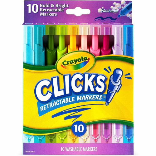 Crayola Project Erasable Poster Markers, Pack of 6