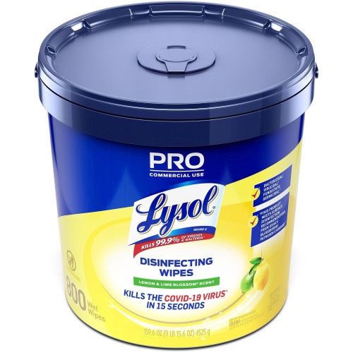 Lysol Disinfecting Wipe Bucket W/Wipes