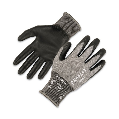 Ergodyne Proflex 7072 Ansi A7 Nitrile-Coated Cr Gloves, Gray, X-Large, Pair, Ships In 1-3 Business Days