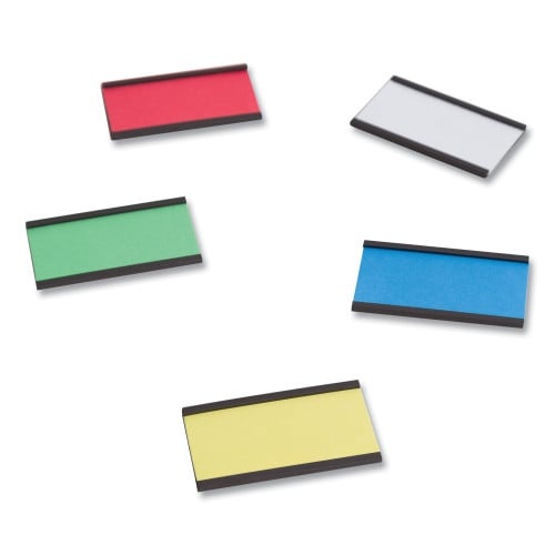 U Brands Data Card Replacement, 2 X 1, Assorted Colors, 1,000/Pack