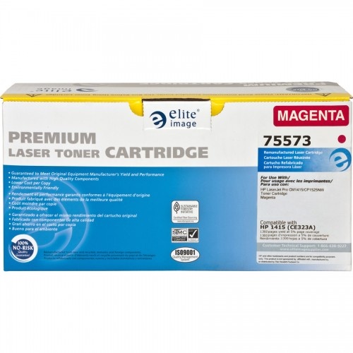 Elite Image Remanufactured Laser Toner Cartridge - Alternative For Hp 128A - Magenta - 1 Each