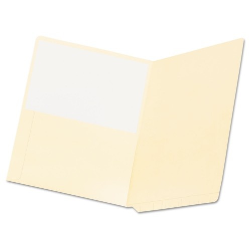 Pendaflex Manila End Tab Pocket Folder, Straight Tab, Letter Size, 50/Box