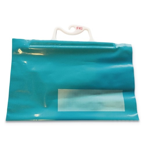 Fireking Prescription Organizing Bags For Medical Cabinet, 14" X 15", Blue, 50/Pack