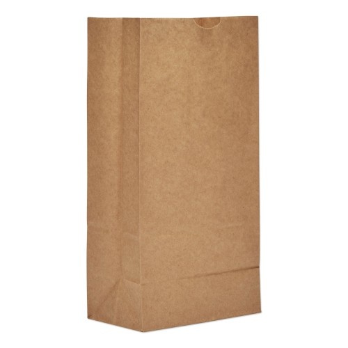 General Grocery Paper Bags, 35 Lbs Capacity, #8, 6.13"W X 4.17"D X 12.44"H, Kraft, 2,000 Bags