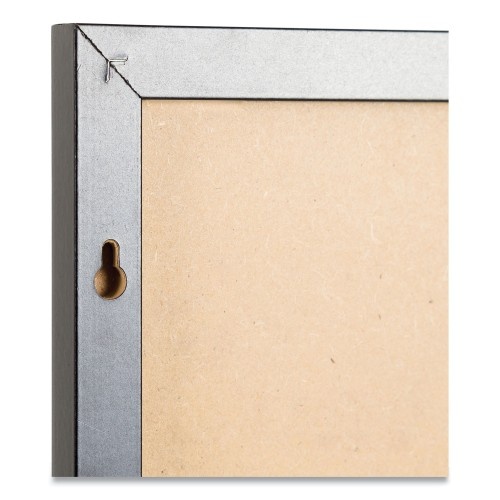 U Brands Magnetic Dry Erase Board With Mdf Frame, 35 X 23, White Surface, Black Frame