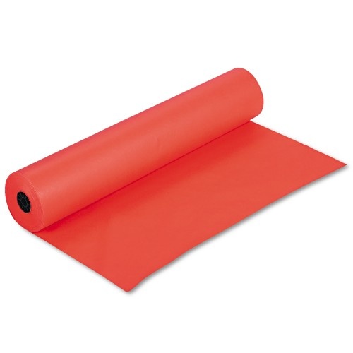 Pacon Rainbow Duo-Finish Colored Kraft Paper, 35 Lb Wrapping Weight, 36" X 1,000 Ft, Orange