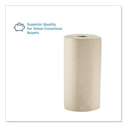 Georgia-Pacific Pacific Blue Basic Perforated Paper Towel, 11 X 8 4/5, Brown, 250/Roll, 12 Rl/Ct