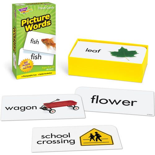Trend Picture Words Flash Cards