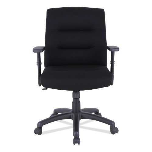 Alera Kesson Series Petite Office Chair, Supports Up To 300 Lb, 17.71" To 21.65" Seat Height, Black