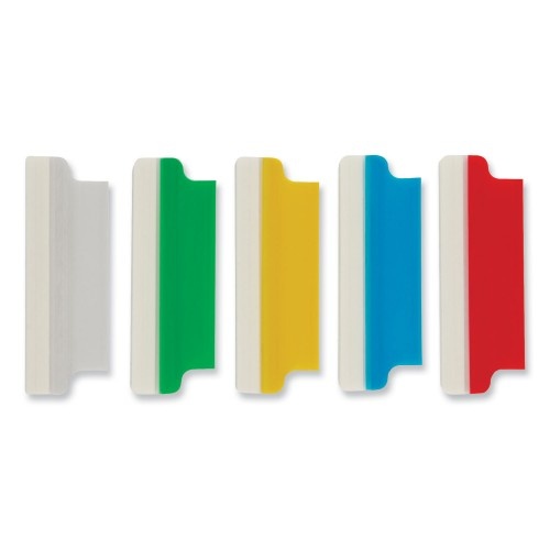 Avery Insertable Index Tabs With Printable Inserts, 1/5-Cut, Assorted Colors, 2" Wide, 25/Pack