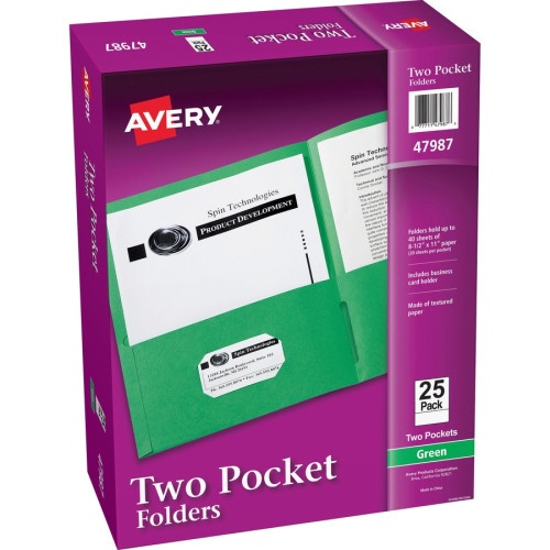 Avery® Letter Pocket Folder