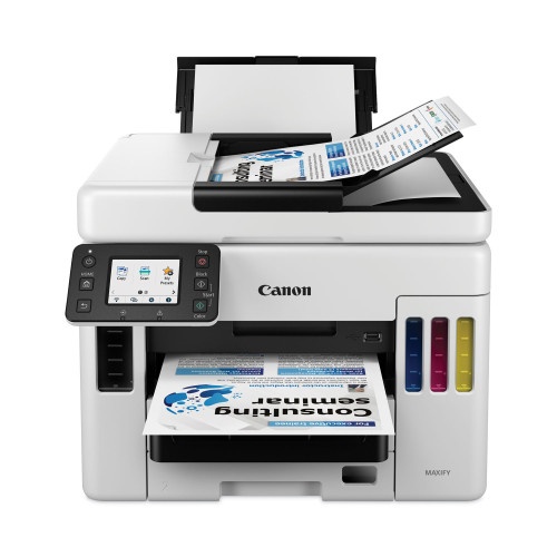 Canon Maxify Gx7021 Wireless Megatank All-In-One Inkjet Printer, Copy/Fax/Print/Scan