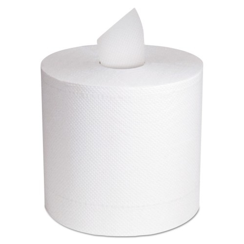 Cascades Select Center-Pull Towel, 2-Ply, White, 11 X 7 5/16, 600/Roll, 6 Roll/Carton