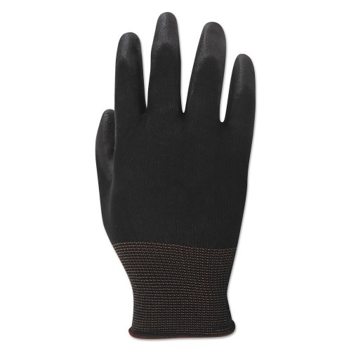 Boardwalk Palm Coated Cut-Resistant Hppe Glove, Salt & Pepper/Blk, Size 11(2-X-Large), Dz