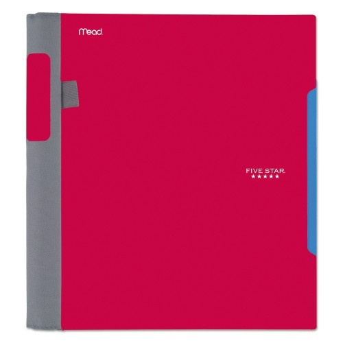 Five Star Advance Wirebound Notebook, Two Pockets, 1-Subject, Medium/College Rule, Randomly Assorted Cover Color, 11 X 8.5 Sheets