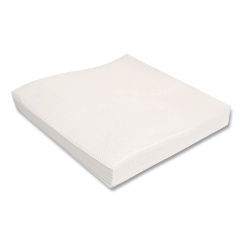 Morcon Paper Morsoft 1/4 Fold Lunch Napkins, 1 Ply, 11.8" X 11.8", White, 6,000/Carton