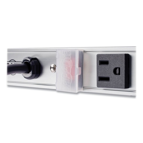 Tripp Lite Vertical Power Strip, 8 Outlets, 15 Ft Cord, Silver