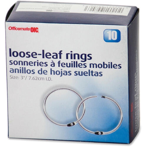 Officemate Loose-Leaf Book Rings